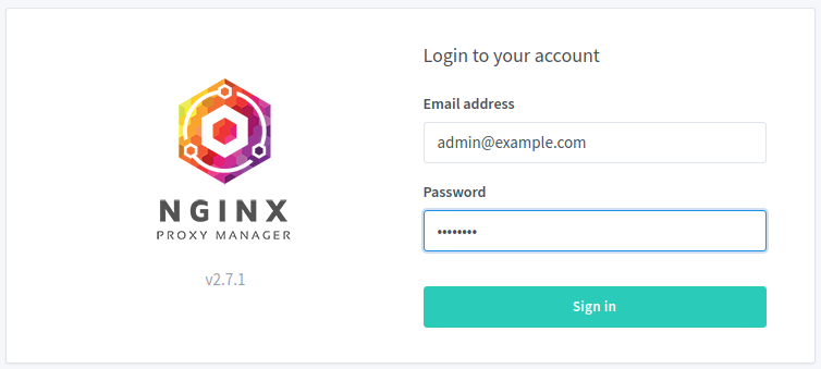 Image showing the NPM login page